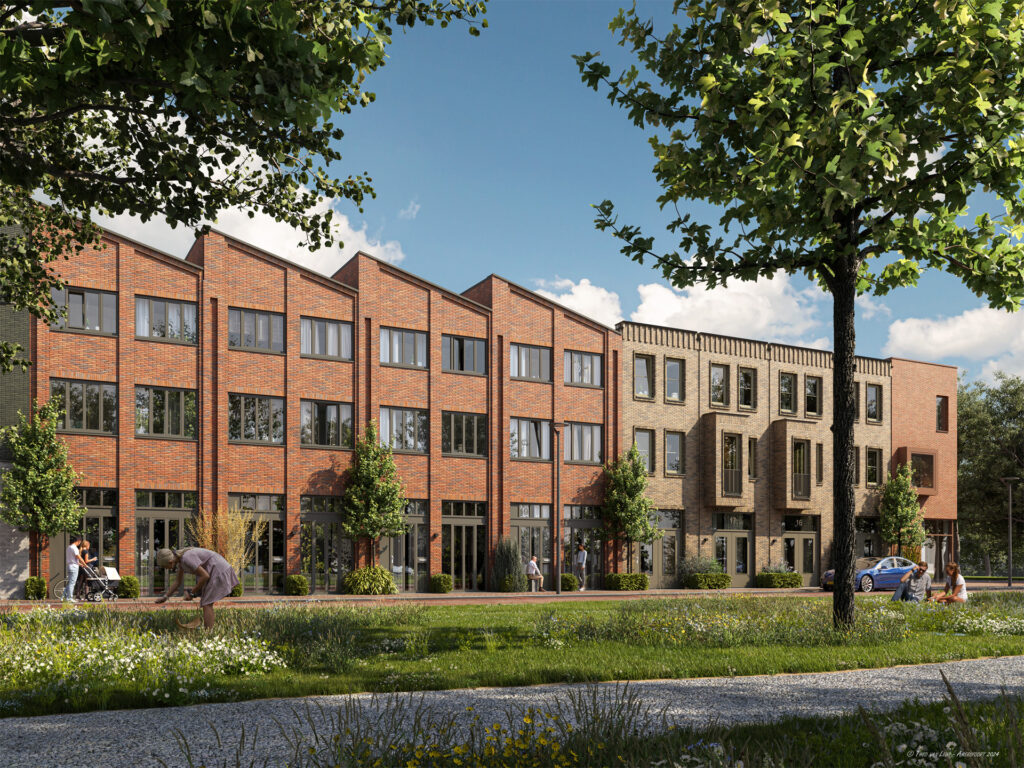 New construction project in Almere